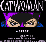 Catwoman (USA) Title Screen